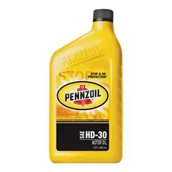 Pennzoil Heavy Duty 30 Pennzoil Motor Oil