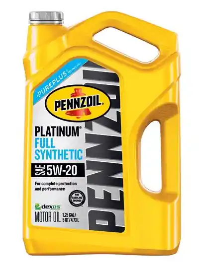 Pennzoil Platinum 5 quart 5W-20 Full Synthetic Motor Oil