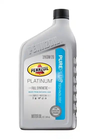 Pennzoil Platinum Full Synthetic 0W-20 Motor Oil - 1 Quart