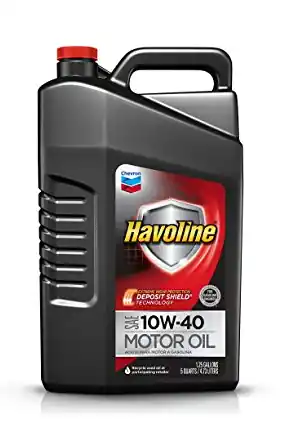 Havoline 10W-40 Motor Oil - 5 qt