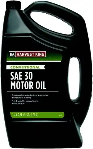 Harvest King HD Premium SAE 30 Motor Oil 5 Quarts