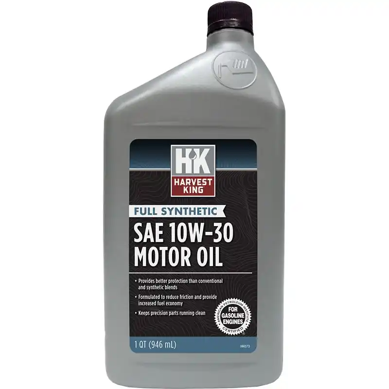 Harvest King SAE 10W-30 Full Synthetic Motor Oil 1 Quart