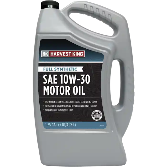 Harvest King Full Synthetic SAE 10W-30 Motor Oil 5 qt.