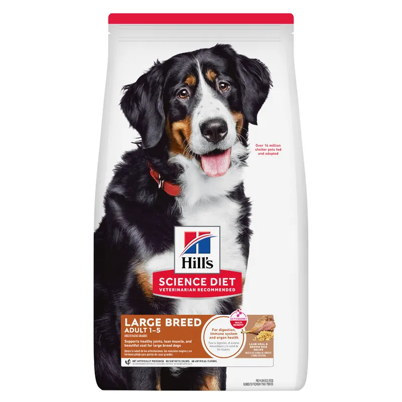 Hill‘s Science Diet Adult Large Breed Lamb Meal & Brown Rice Recipe Dog Food 33lb