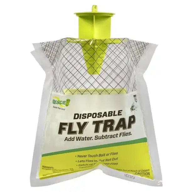 Rescue! Outdoor Disposable Hanging Fly Trap - 1 Trap