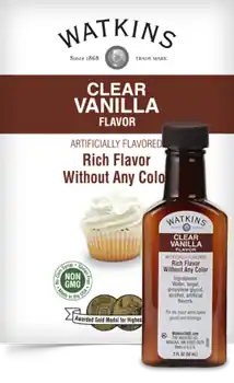 Watkins Clear Vanilla Flavor 2fl oz