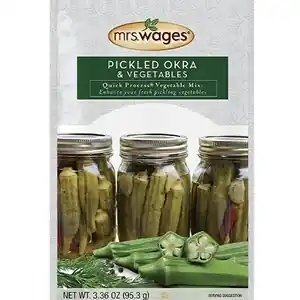 Mrs. Wages® Pickled Okra & Vegetables 3.36 OZ.