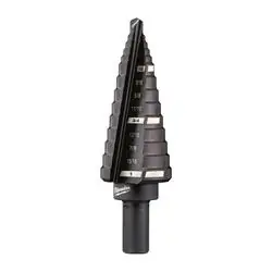 Milwaukee 8 Step Drill Bit, 1/2" - 1" by 1/16"