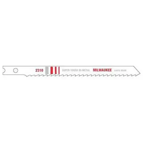 Milwaukee 4-1/8" 10 TPI Bi-Metal Jig Saw Blade (5 PK)