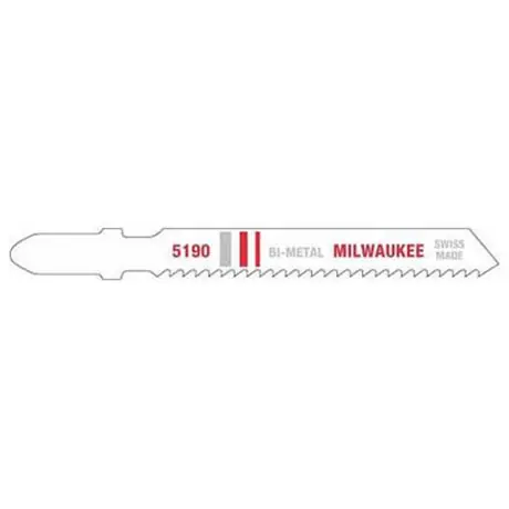Milwaukee 3" 14 TPI Bi-Metal Jig Saw Blade (5 PK)