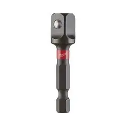 Milwaukee SHOCKWAVE™ 1/4" Hex to 3/8" Square Socket Adapter