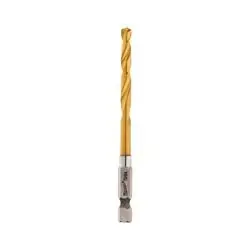 Milwaukee® SHOCKWAVE™ Impact Duty Titanium Drill Bits with RED HELIX™