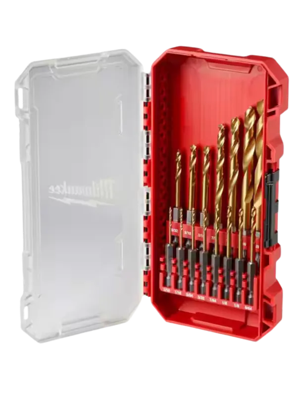 Milwaukee Kit 15 PC TiN SHOCKWAVE™