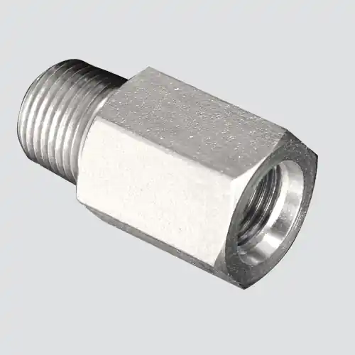 Apache 1/2" Female O-ring Boss x 3/8" Male Pipe Thread Hydraulic Adapter