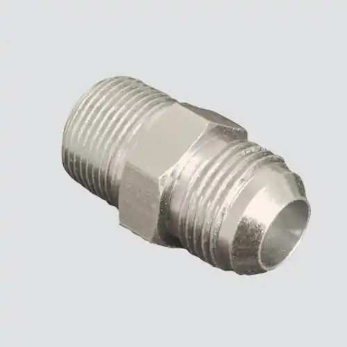 Apache Style 2404 3/8" Male JIC x 1/2" Male Pipe Thread Hydraulic Adapter