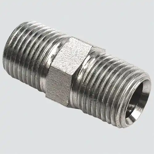 Apache Style 5404 1/2" Male Pipe Thread x 1/2" Male Pipe Thread Hydraulic Adapter