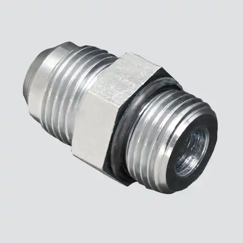 Apache Style 6400 1/2" Male JIC x 1/2" Male O-ring Boss Hydraulic Adapter