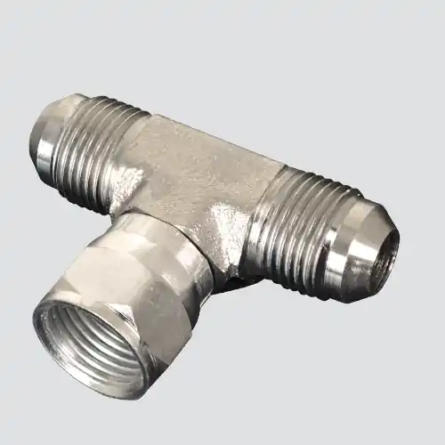 Apache Style 6600 1/2" Female JIC Swivel x 1/2" Male JIC Hydraulic Tee Adapter