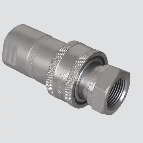 Apache 1/2" Female Pipe Thread x 1/2" Body One-Way Sleeve Hydraulic Quick Disconnect (S20-4P)
