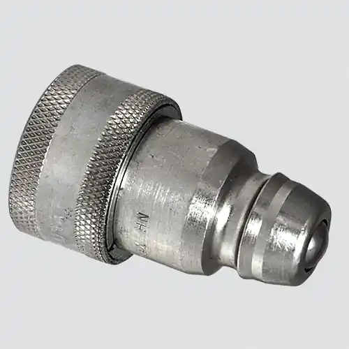 Apache ISO Male Tip x John Deere Cone Style Body Hydraulic Quick Disconnect (S25-4-1)