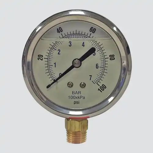 Apache 2-1/2" 3000 PSI Glycerine Filled Pressure Gauge