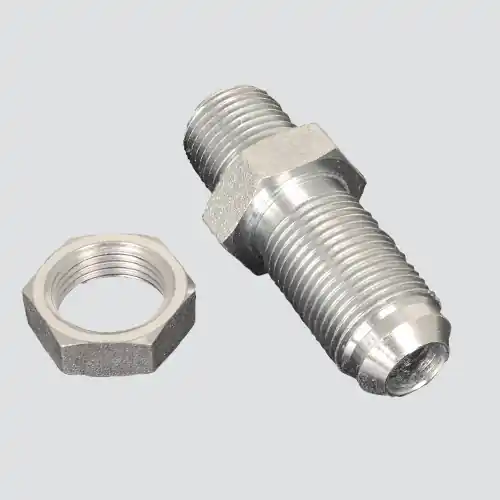 Apache FF2706 5/8" Male JIC x 1/2" Male Pipe Thread Quick Disconnect Skid Steer Adapter