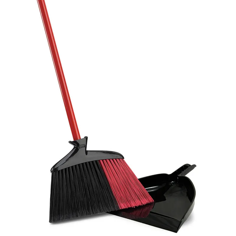Libman Indoor/Outdoor Angle Broom with Dustpan