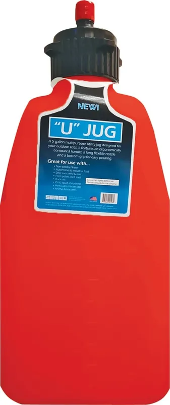 Sportsman 5 Gallon Red Plastic U-Jug with Hose