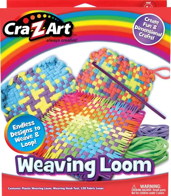 Cra-Z-Art Wonderful Weaves Weaving Loom