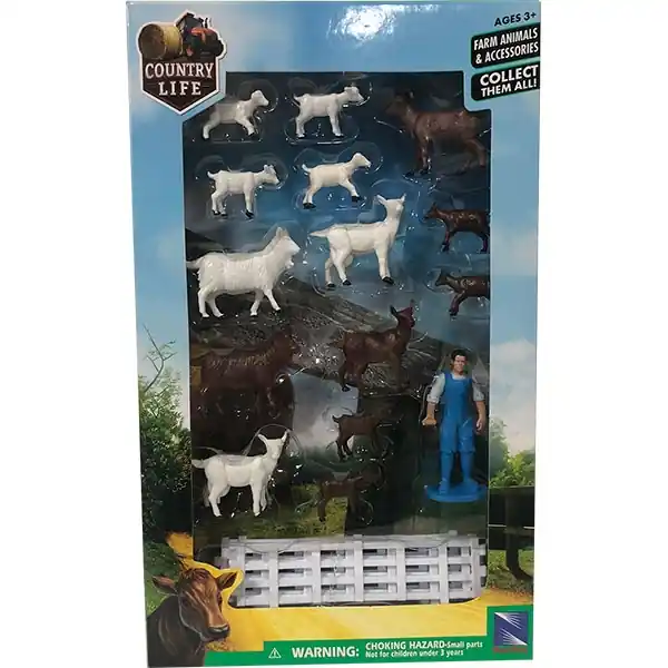 New Ray Toys USA Farm Accessory Set Assorted