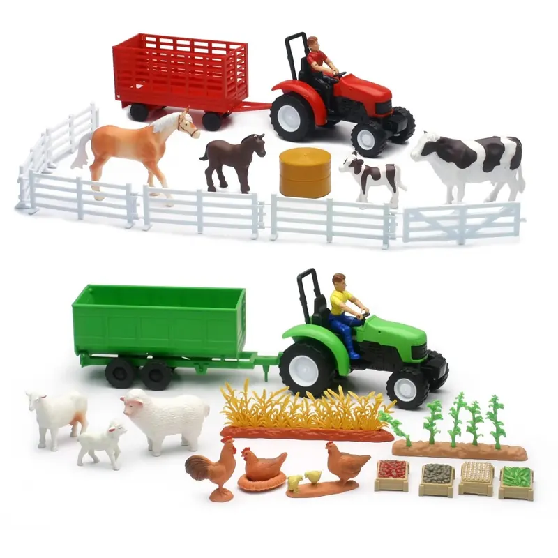 New Ray Toys USA Country Life Vehicle with Accessories