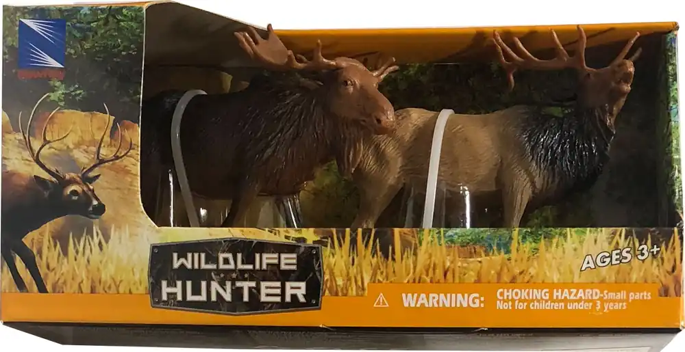 New Ray Toys USA Wild Life Hunter Wild Animal Set Assorted