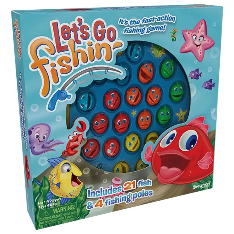Pressman Toy Let‘s Go Fishin‘ Game