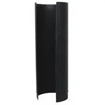 Gray Metal 24ga Black 8"x24" Stovepipe 8-24-600