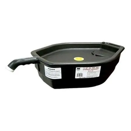 Midwest Can 15 Quart Closed Top Oil Recovery Pan 6400MW