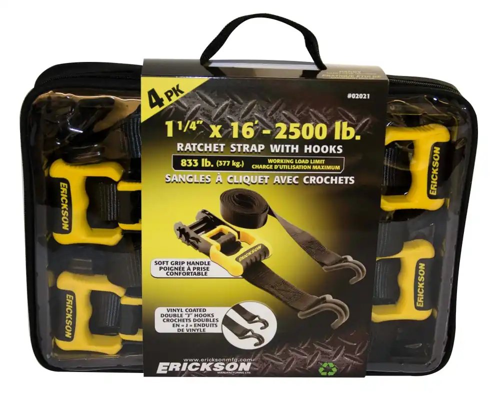Erickson Ratchet Strap 1 1/4"X16‘ 2500