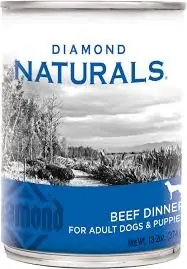 Diamond Naturals Real Meat Recipe Premium Canned Beef 13.2 OZ