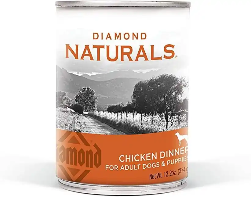 Diamond Naturals Real Meat Premium Canned Wet Food Chicken 13.2 OZ