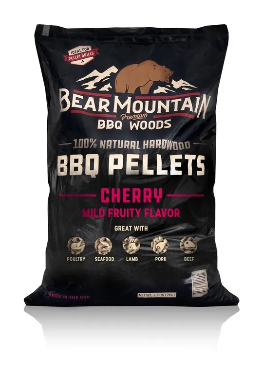 Bear Mountain Wood Grilling Pellets 20lb Cherry