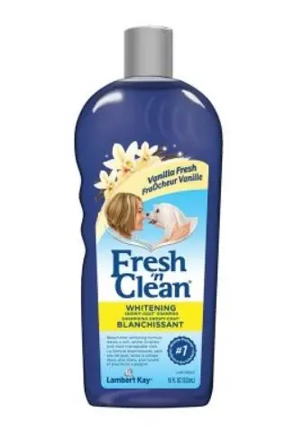 Fresh ’n Clean® Whitening Snowy-Coat® Shampoo - Vanilla Scent 18 OZ