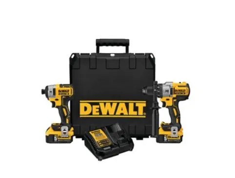 DeWalt Hammer drill & Impact Combo Kit DCK299P2