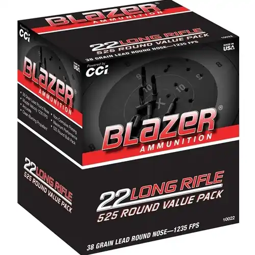 Blazer .22 LR Ammunition 525 CT.