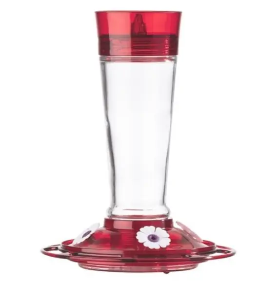 More Birds 10oz Ruby Hummingbird Feeder