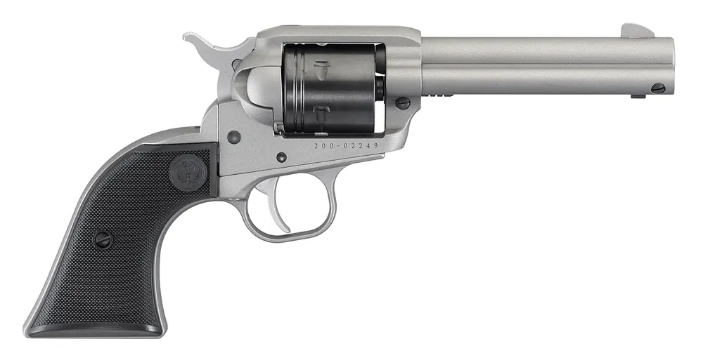 Ruger Wrangler Single-Action .22LR Revolver Silver
