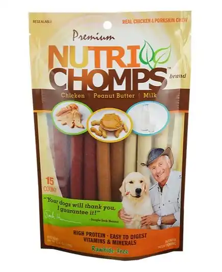 Nutri Chomps Assorted Mini Twist 15 Ct.