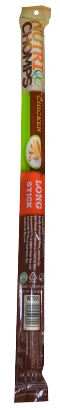 Nutri Chomps 15" Chicken wrapped Long Stick