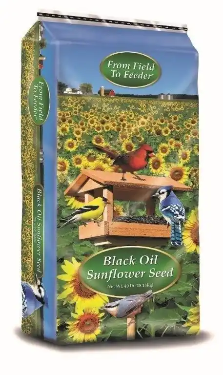 Black Oil Sunflower Bird Seed - 40 lbs.