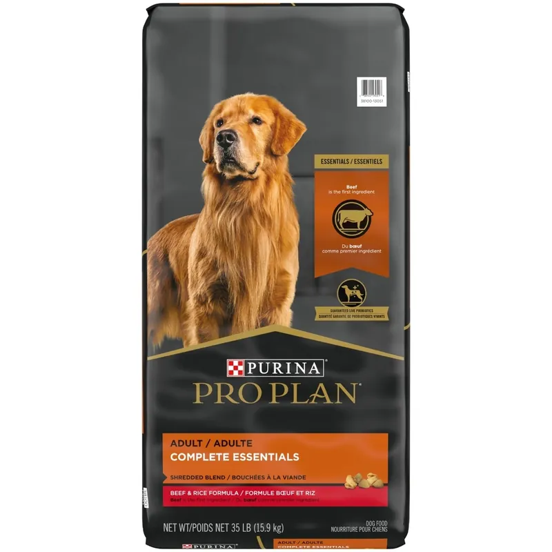Purina Pro Plan SAVOR Shredded Blend Adult Beef & Rice Formula Dry Dog Food 35