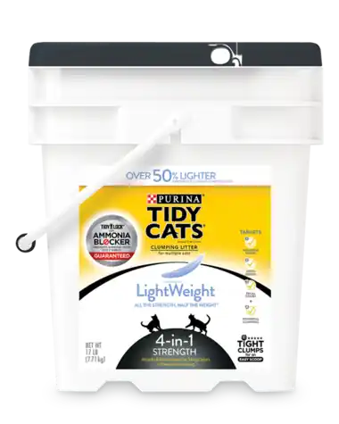 Tidy Cats® Lightweight 4-In-1 Strength Multi-Cat Litter 17 Lbs.