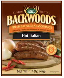 LEM Backwoods Hot Italian Fresh Sausage Seasoning 9005